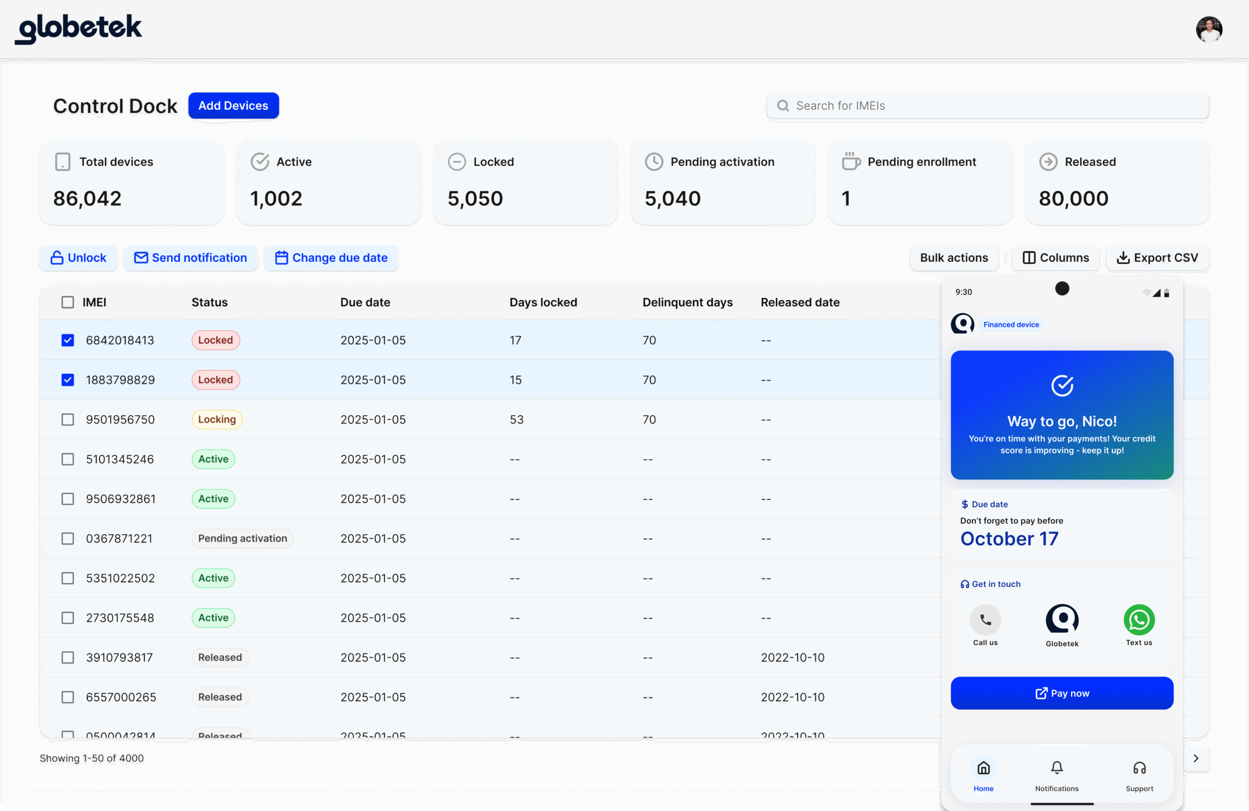 Welcome to globetek – Device lock for device financing, retailers and operators Welcome to globetek - Device lock for device financing, retailers and operators